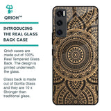 Luxury Mandala Glass Case for Vivo V20 SE