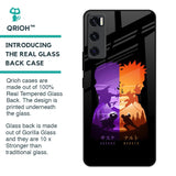 Minimalist Anime Glass Case for Vivo V20 SE