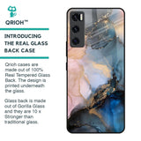 Marble Ink Abstract Glass Case for Vivo V20 SE