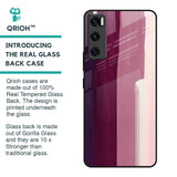 Brush Stroke Art Glass Case for Vivo V20 SE