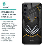 Black Warrior Glass Case for Vivo V20 SE