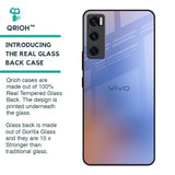 Blue Aura Glass Case for Vivo V20 SE