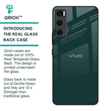 Olive Glass Case for Vivo V20 SE