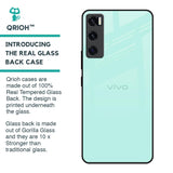 Teal Glass Case for Vivo V20 SE