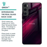 Razor Black Glass Case for Vivo V20 SE