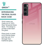 Blooming Pink Glass Case for Vivo V20 SE