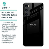 Jet Black Glass Case for Vivo V20 SE