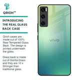 Dusty Green Glass Case for Vivo V20 SE