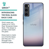 Light Sky Texture Glass Case for Vivo V20 SE