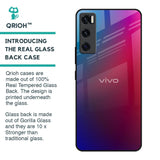 Magical Color Shade Glass Case for Vivo V20 SE