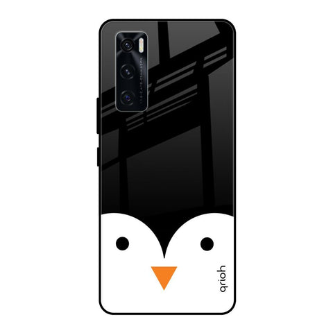 Cute Penguin Vivo V20 SE Glass Cases & Covers Online