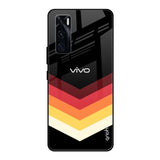 Abstract Arrow Pattern Vivo V20 SE Glass Cases & Covers Online