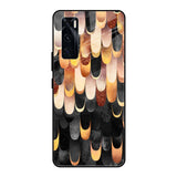 Bronze Abstract Vivo V20 SE Glass Cases & Covers Online