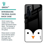 Cute Penguin Glass Case for Vivo V20 SE