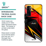 Race Jersey Pattern Glass Case For Vivo V20 SE