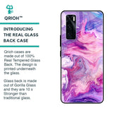 Cosmic Galaxy Glass Case for Vivo V20 SE