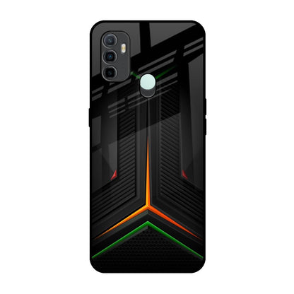 Modern Ultra Chevron Oppo A33 Glass Back Cover Online