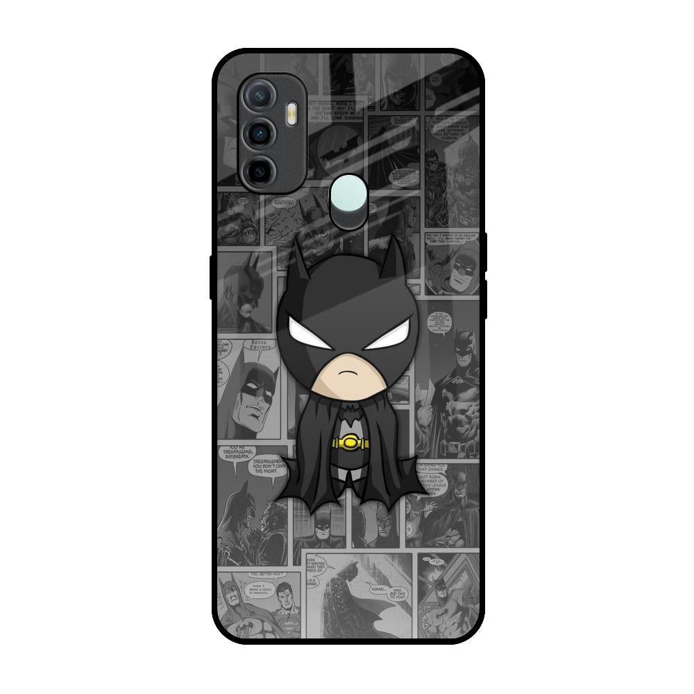 Cartoon Art Oppo A33 Glass Back Cover Online