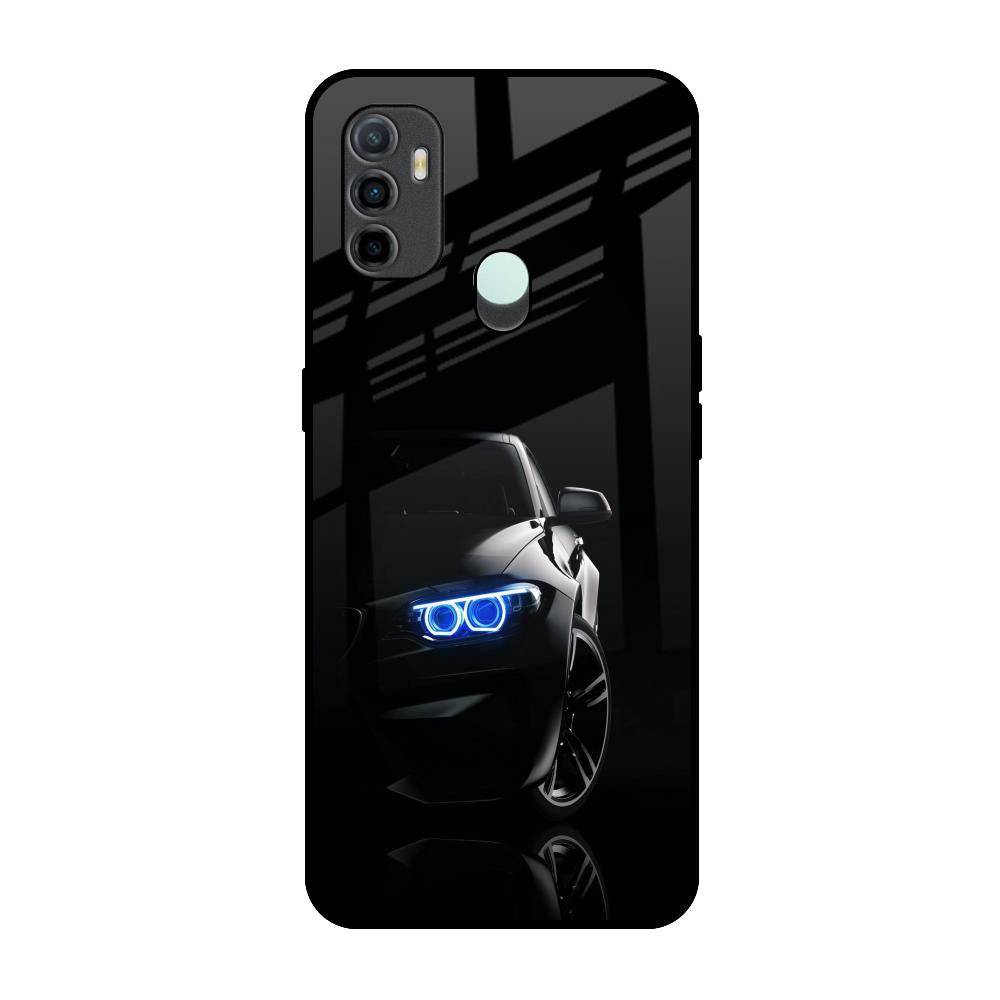 Car In Dark Oppo A33 Glass Back Cover Online