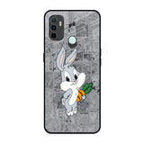Cute Baby Bunny Oppo A33 Glass Back Cover Online