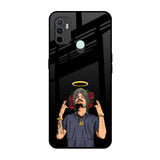 Punjabi Singer Poster Oppo A33 Glass Back Cover Online