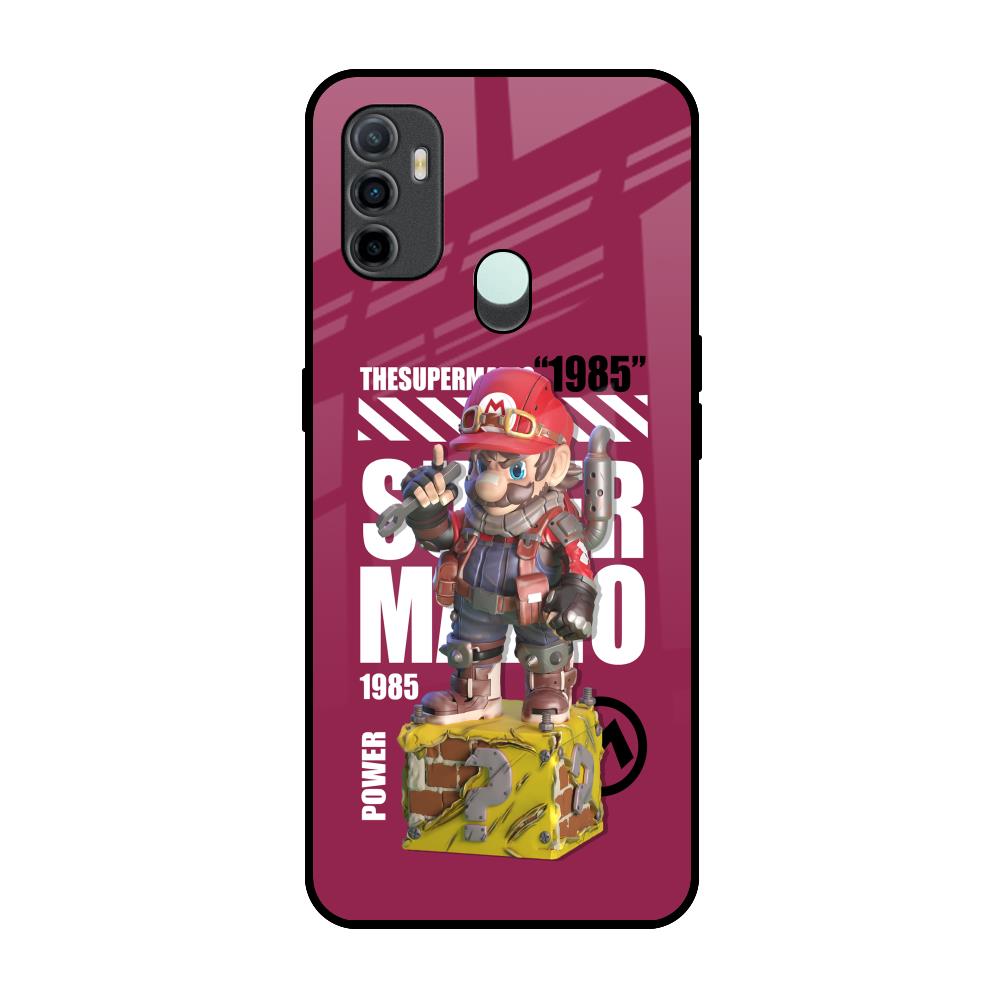 Gangster Hero Oppo A33 Glass Back Cover Online