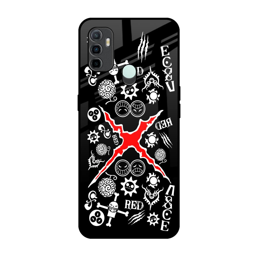 Red Zone Oppo A33 Glass Back Cover Online