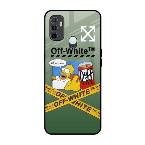 Duff Beer Oppo A33 Glass Back Cover Online