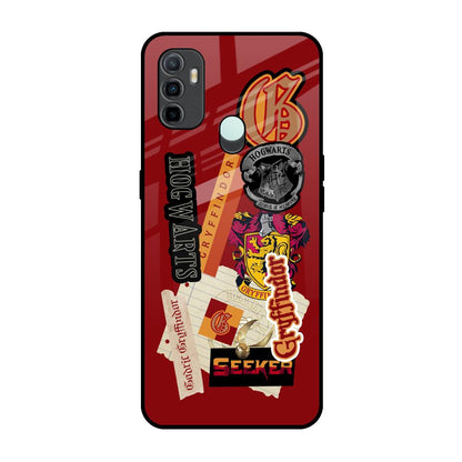 Gryffindor Oppo A33 Glass Back Cover Online