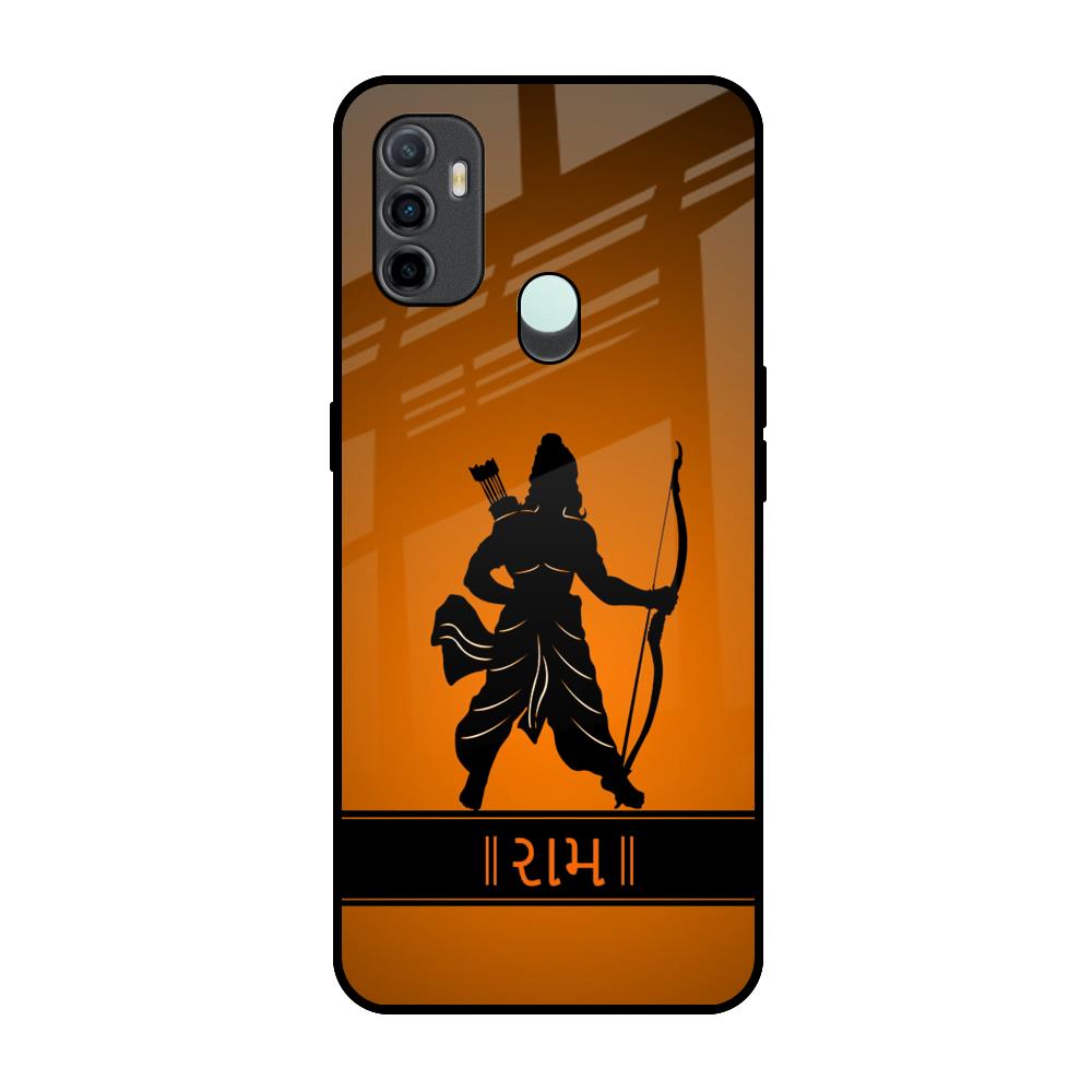 Halo Rama Oppo A33 Glass Back Cover Online