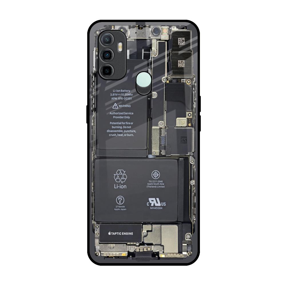 Skeleton Inside Oppo A33 Glass Back Cover Online