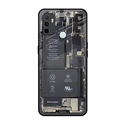 Skeleton Inside Oppo A33 Glass Back Cover Online
