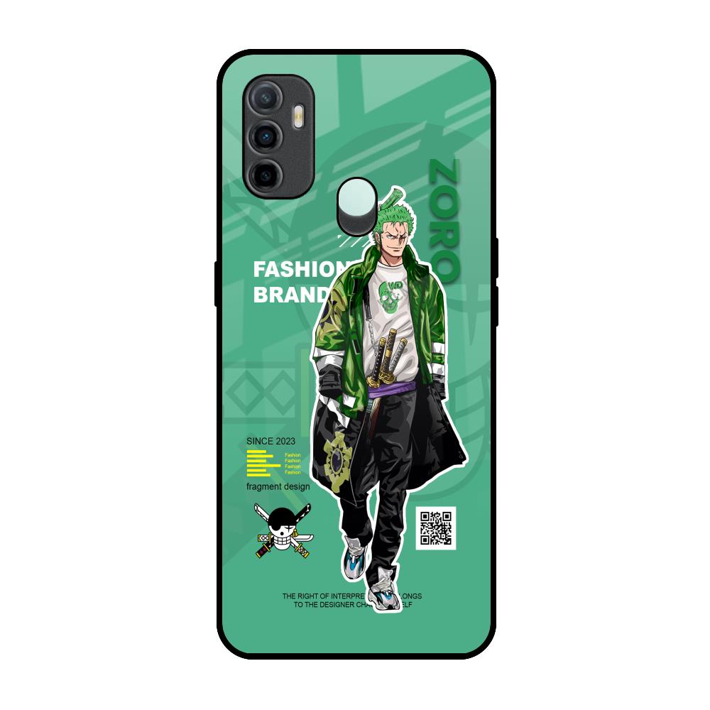 Zoro Bape Oppo A33 Glass Back Cover Online