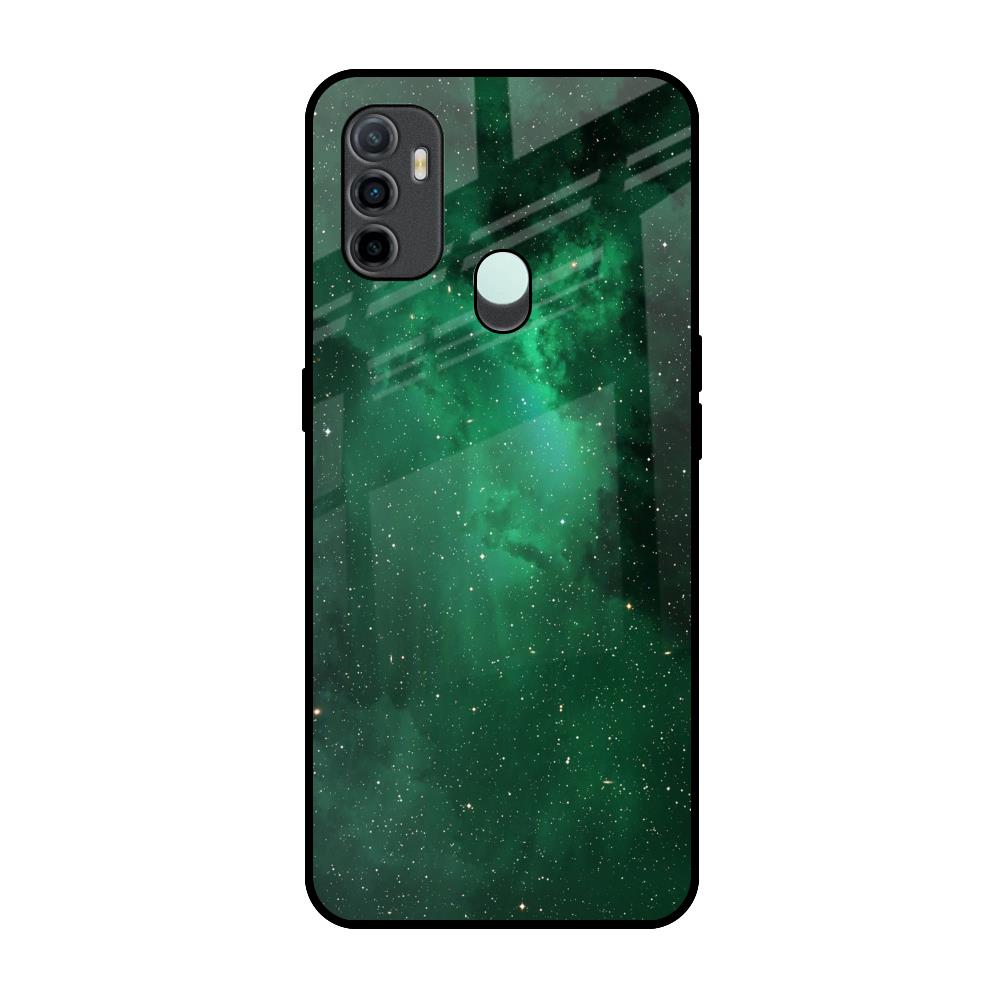 Emerald Firefly Oppo A33 Glass Back Cover Online