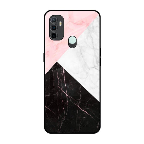 Marble Collage Art Oppo A33 Glass Back Cover Online