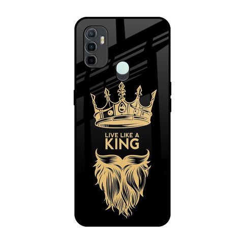 King Life Oppo A33 Glass Back Cover Online