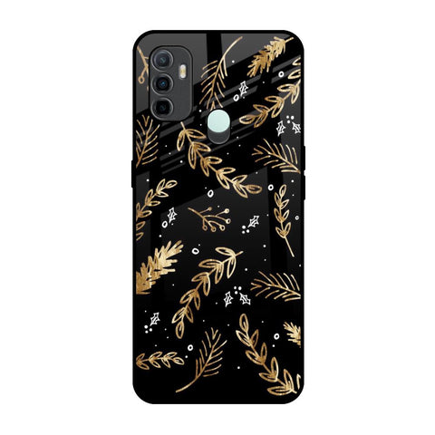Autumn Leaves Oppo A33 Glass Back Cover Online
