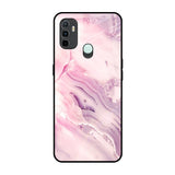 Diamond Pink Gradient Oppo A33 Glass Back Cover Online