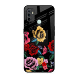 Floral Decorative Oppo A33 Glass Back Cover Online