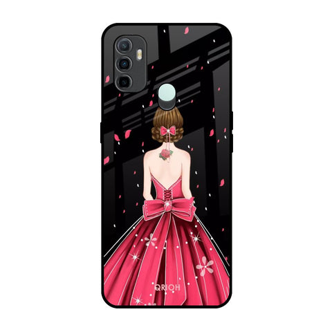 Fashion Princess Oppo A33 Glass Back Cover Online