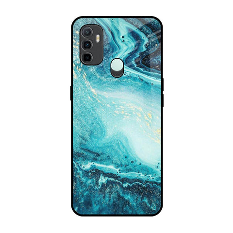 Sea Water Oppo A33 Glass Back Cover Online