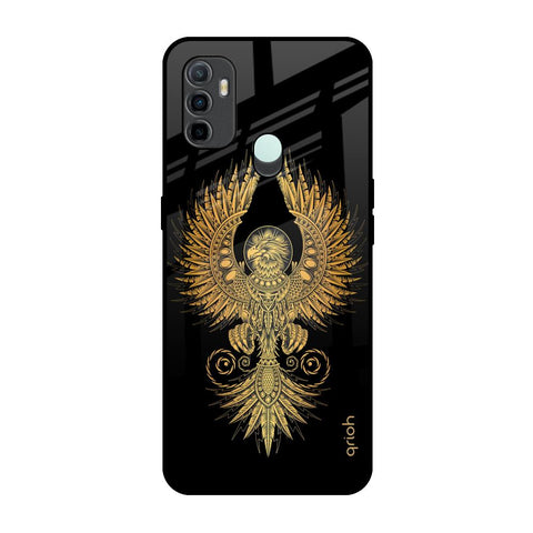 Mythical Phoenix Art Oppo A33 Glass Back Cover Online