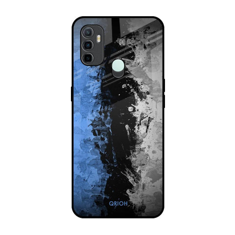 Dark Grunge Oppo A33 Glass Back Cover Online