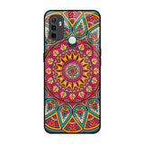 Elegant Mandala Oppo A33 Glass Back Cover Online