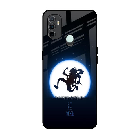 Luffy Nika Oppo A33 Glass Back Cover Online