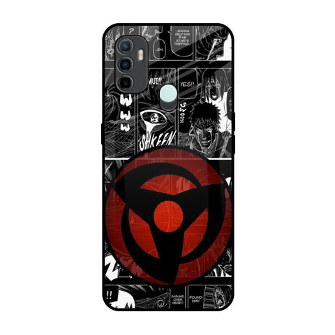 Sharingan Oppo A33 Glass Back Cover Online