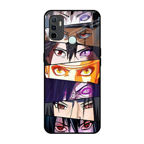 Anime Eyes Oppo A33 Glass Back Cover Online