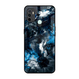 Cloudy Dust Oppo A33 Glass Back Cover Online
