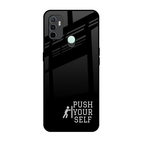 Push Your Self Oppo A33 Glass Back Cover Online