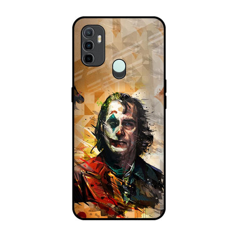 Psycho Villain Oppo A33 Glass Back Cover Online